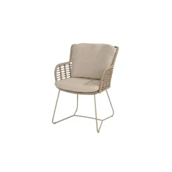 4-Seasons Outdoor 4 Seasons Fabrice lounge dining stoel - Latte