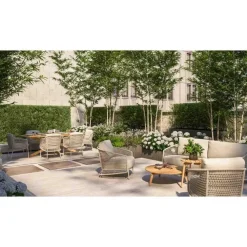 4-Seasons Outdoor 4 Seasons Puccini 3-zits loungebank - Rope