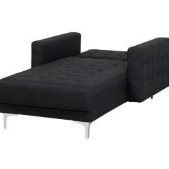 Loveseats-Beliani ABERDEEN - Chaise longue - Grijs - Symmetrisch - Polyester