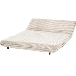 Leen Bakker ABISKO - Slaapbank 2-zits - Gebroken wit - Corduroy
