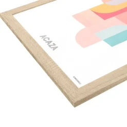 Merkloos ACAZA Fotokader - Fotolijst - 40x60 cm - MDF hout - Lichte Eik kleur