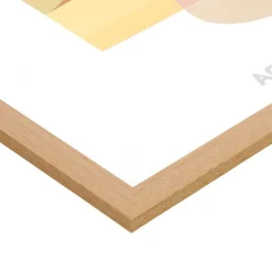 Merkloos ACAZA Fotokader A1 - 59,4 x 84 cm - Fotolijst - MDF Hout - Madison - Warme Eik