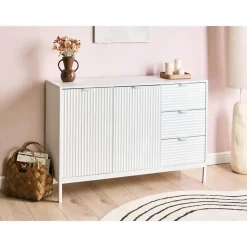 Leen Bakker ADELAIDE - Dressoir - Wit - MDF