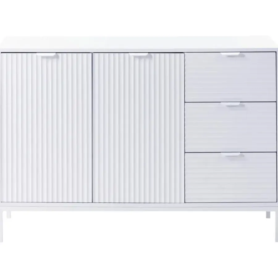 Leen Bakker ADELAIDE - Dressoir - Wit - MDF