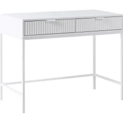 Leen Bakker ADELAIDE - Sidetable - Wit - MDF