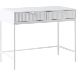 Leen Bakker ADELAIDE - Sidetable - Wit - MDF