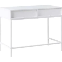 Leen Bakker ADELAIDE - Sidetable - Wit - MDF