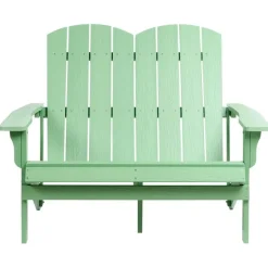 Tuinbanken-Leen Bakker ADIRONDACK - Tuinbank - Lichtgroen - Kunsthout