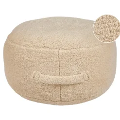 Leen Bakker ADLANA - Poef - Beige - Stof
