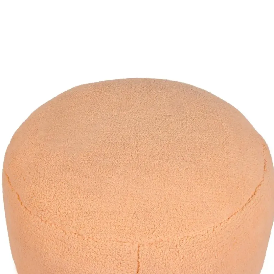 Poefen-Leen Bakker ADLANA - Poef - Oranje - Stof