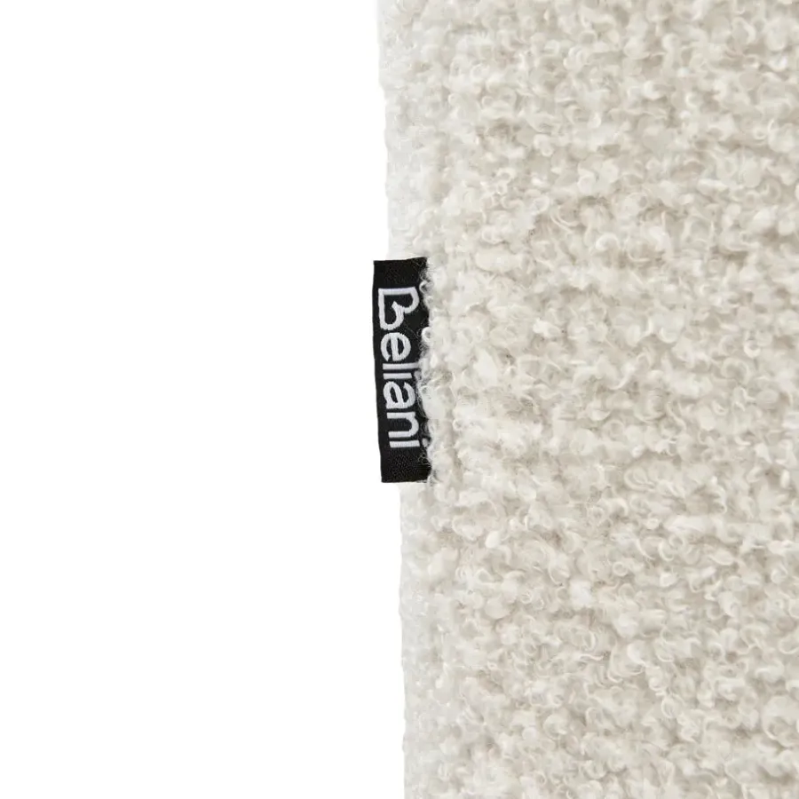 Beliani AGERUP - Fauteuil - Gebroken wit - Bouclé