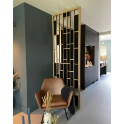 Wandpanelen-IVOL Akoestisch wandpaneel PET-vilt - 100x100 cm - Zwart