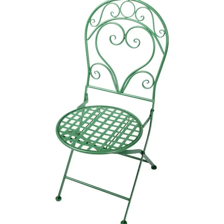 Leen Bakker ALBINIA - Bistroset voor 2 - Groen - Metaal