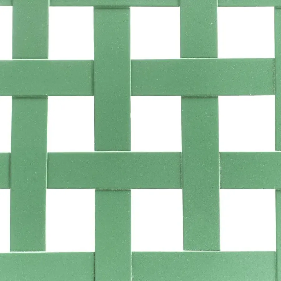 Leen Bakker ALBINIA - Tuintafel - Groen - 70 x 70 cm - IJzer