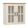 Loft24 Alby - Wandkast met 2 deuren van grenen in wit
