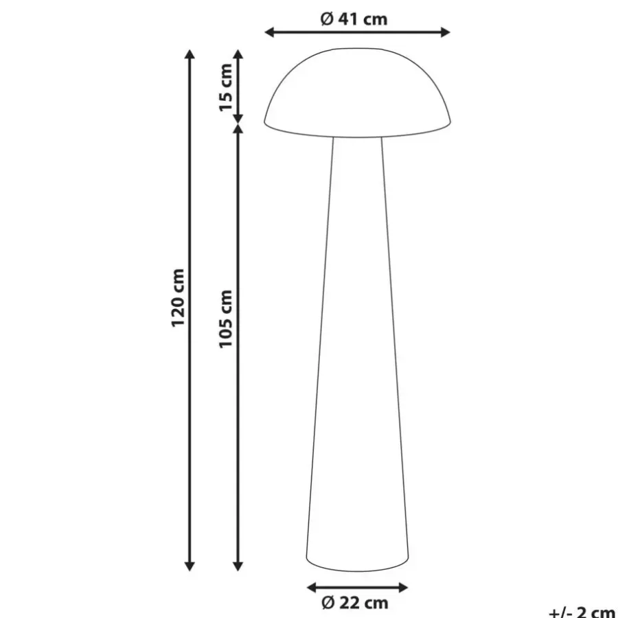 Staande Lampen-Leen Bakker ALERO - Staande lamp - Bruin - Rotan