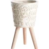 Bloempotten-Leen Bakker ALIARTOS- Bloempot - Gebroken wit - 43 cm - MgO