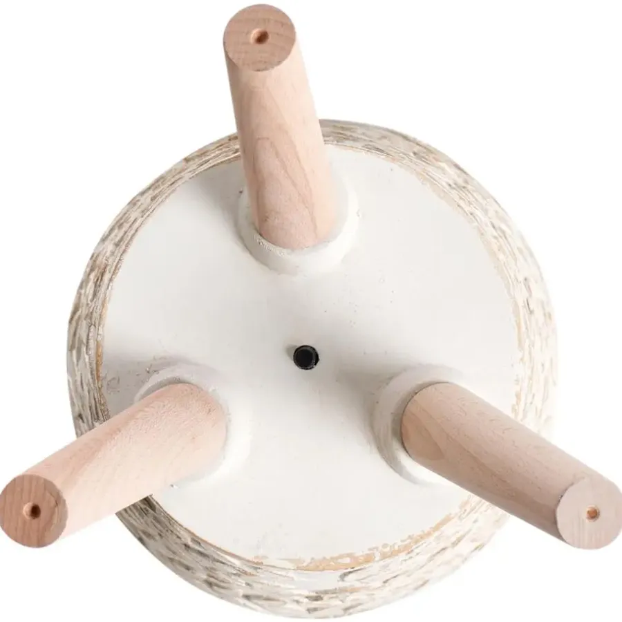 Bloempotten-Leen Bakker ALIARTOS- Bloempot - Gebroken wit - 43 cm - MgO