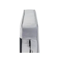 Loveseats-Beliani ALLIER - Chaise longue - Grijs - Rechterzijde - Fluweel