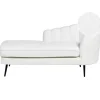 Loveseats-Beliani ALLIER - Chaise longue - Off-white - Rechterzijde - Bouclé