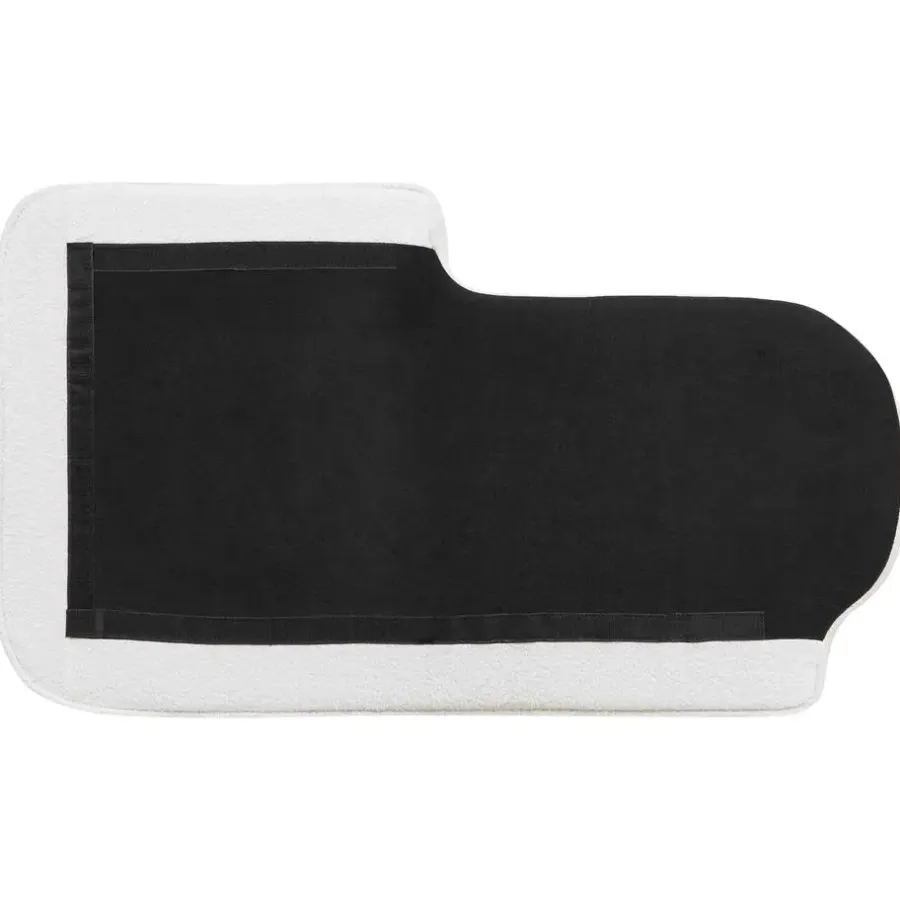 Loveseats-Beliani ALLIER - Chaise longue - Off-white - Rechterzijde - Bouclé