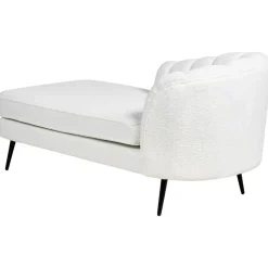 Loveseats-Beliani ALLIER - Chaise longue - Off-white - Rechterzijde - Bouclé