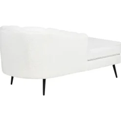 Loveseats-Beliani ALLIER - Chaise longue - Off-white - Rechterzijde - Bouclé