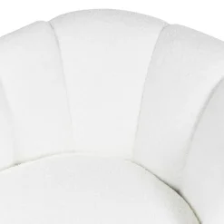 Loveseats-Beliani ALLIER - Chaise longue - Off-white - Rechterzijde - Bouclé
