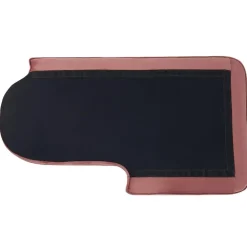 Beliani ALLIER - Chaise longue - Roze - Linkerzijde - Fluweel