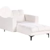 Loveseats-Leen Bakker ALNES - Chaise longue - Wit - Polyester