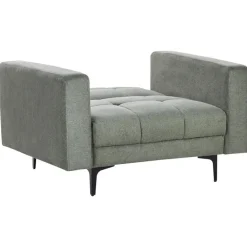 Beliani ALNES - Fauteuil - Donkergroen - Stof