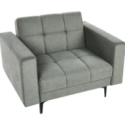 Beliani ALNES - Fauteuil - Donkergroen - Stof