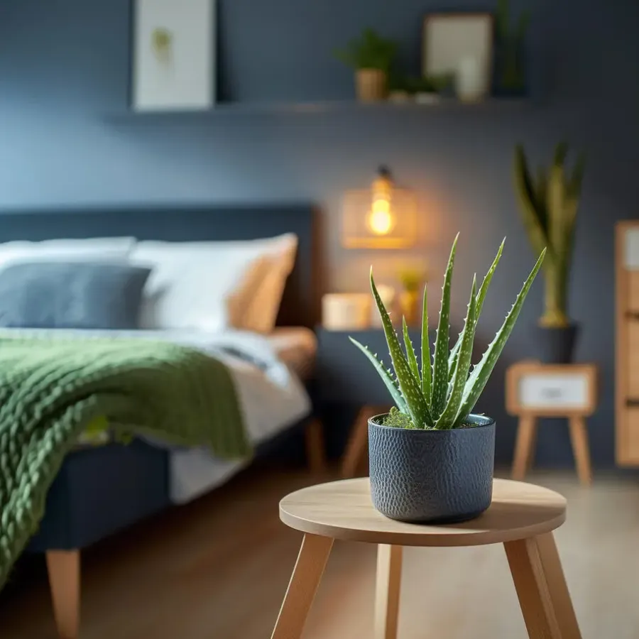 Kamerplanten-Plant in a Box Aloë vera - Set van 2 - Aloe barbadensis - Hoogte 25-40cm - ⌀10,5cm