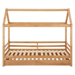 Kinderbedden-Loft24 Alpi2 - Onderschuifbed 90x200 cm voor kinderen grenen