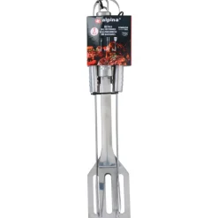 Barbecues En Accessoires-Alpina BBQ tools - 3-delige gereedschapset - RVS
