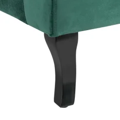 Fauteuils-Beliani ALTA - Chesterfield fauteuil - Groen - Fluweel