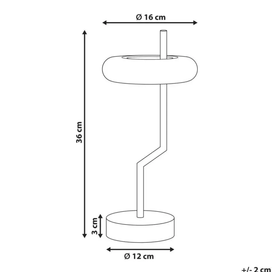 Tafellampen-Leen Bakker ALVIELA - Tafellamp - Wit - Aluminium/IJzer