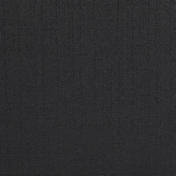 Beliani AMBASSADOR - Tweepersoonsbed - Zwart - 140 x 200 cm - Chenille