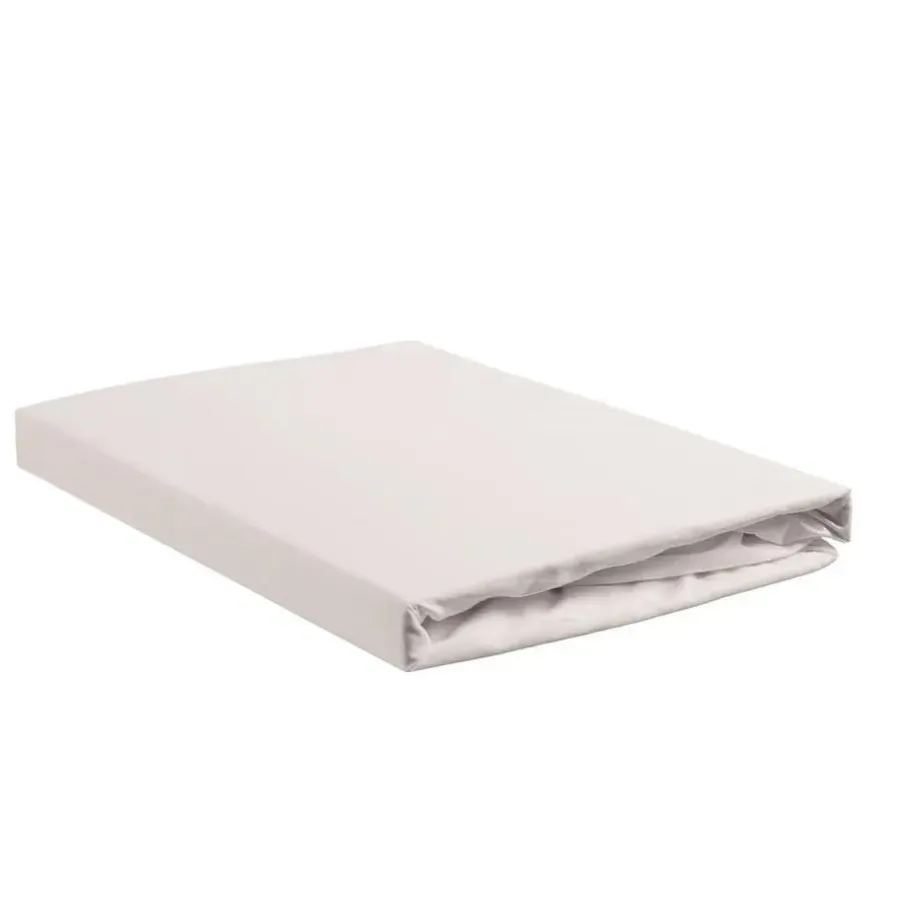 Ambiante Bamboo Cotton - Hoeslaken - 160x200 - Wit