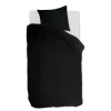 Ambiante Cotton Uni dekbedovertrek - 140x200/220 - Zwart