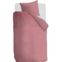 Dekbedovertrekken|Lits-Jumeaux Dekbedovertrekken-Ambiante Cotton Uni dekbedovertrek - 240x200/220 - Roze