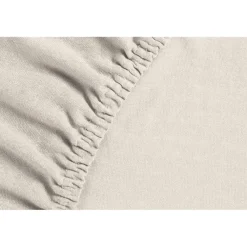 Ambiante Jersey - Hoeslaken - 160x200/210 - Zand