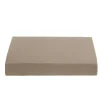 Ambiante Katoen - Splittopper Hoeslaken - 140x200 - Taupe