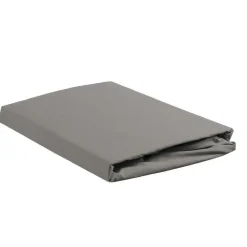 Ambiante Katoen - Topper Hoeslaken - 160x200 - Grijs