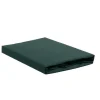 Hoeslakens-Ambiante Katoen - Topper Hoeslaken - 160x200 - Donker Groen
