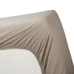 Ambiante Katoen - Topper Hoeslaken - 160x220 - Taupe