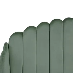 Twijfelaars-Leen Bakker AMBILLOU - Tweepersoonsbed - Groen - 120 x 200 cm - Fluweel