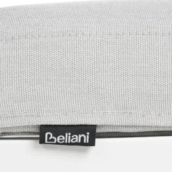 Ligbedden-Beliani AMELIA - Ligstoel - Grijs - Textiel