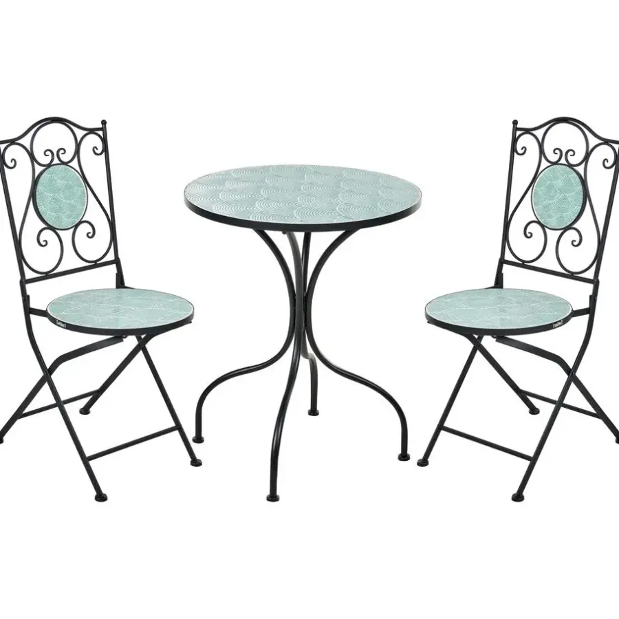Leen Bakker ANAPO - Bistroset - Zwart - IJzer