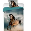 Kinderdekbedovertrekken-Animal Pictures Paard - Dekbedovertrek - Eenpersoons - 140 x 200 cm - Multi